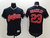 Cleveland Indians #23 Michael Brantley Navy Blue 2016 Flexbase Collection Stitched Baseball Jersey,baseball caps,new era cap wholesale,wholesale hats
